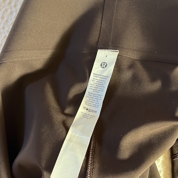 Lululemon Smooth Fit Pull-On High-Rise Pant Espresso - Picture 6 of 9